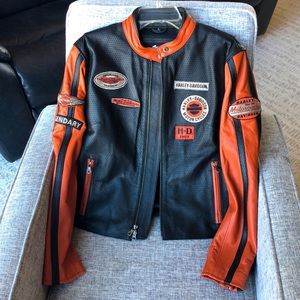 Harley Davidson Womens Leather Riding Jacket
